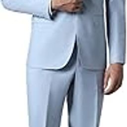 Men's Polyester Blend Three Piece Suit-Dress Set-image-92