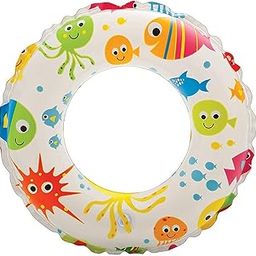 KRISHTI Pool Party Swimming Pool Ring Swim Tube for Kids Swimming Learing Ring for Girls and Boys Swimming Tube Inflatable Swim Ring(3-8Year)(Size - 24''inch)(Swim Ring)-12