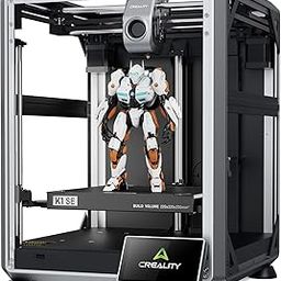 Creality K1 SE 3D Printer, 600mm/s High Speed 3D Printer, Automatic Leveling, Flagship Level, Direct Extruder, Quick Swap Trimetal Nozzle, K1 Upgrade 3D Printer, 3D Printer Body-16