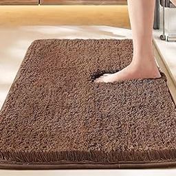 HOWNICE Main Door Mats for Home Entrance Large,Entrance DoorMats,Front DoorMats,Outdoor Mat,Welcome Mat,Foot Mats,Outside Mats,Outdoor Mats for Home Entrance (Bedroom/Bathroom mat Brown)-image-69