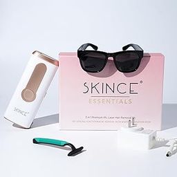 Skince 3-in-1 Premium IPL Hair Removal Kit: Ice Cooling, 999,999 Flashes, Painless & Permanent. Acne Removal & Skin Rejuvenation Modes. For Face, Armpits, Legs, Bikini Line & Whole Body.-image-36