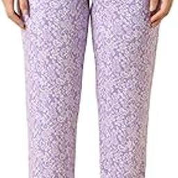 Women Cotton Printed Lounge Pyjama - Functional Pocket, Ultra Soft, Drawstring Waist-image-14