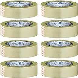 PrimeTrading- Transparent Cello Tape 1 Inch 60 Meters - Pack of 10 Pieces-image-48