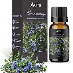 Aerra Rosemary Fragrance Oil (15ml) for Puja, Diffuser, Candles, Soap Making | Herbal Aroma Oil for Weddings, Monsoon, DIY-image-73