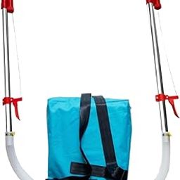 UJEAVETTE Manual Fertilizer Spreader Time Saving Planting Tool for Outdoor Garden Corn Double Hand-image-39