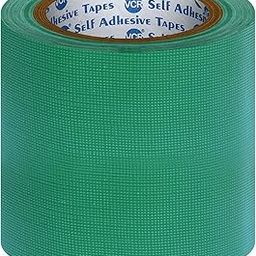 VCR Green Duct Tape - 18 Meters in Length 120mm / 5" Width - 12 Rolls Per Pack - Strong Book Binding Tape - Waterproof Heavy Duty Duct Tape-image-56