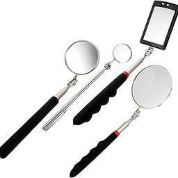 SOESFOUFU Adjustable Mirror for Mechanic Telescopic Inspection Mirror Light for Vehicle-image-45