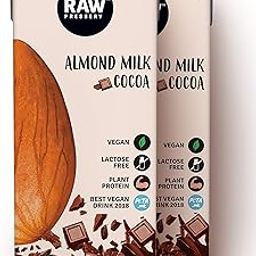 Raw Pressery 100 % Natural Almond Milk Cocoa 1 LTR (Pack of 2)-10