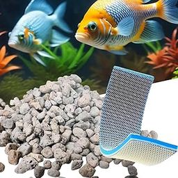 VAYINATO® Premium Reusable Top Filter Media Combo | 8D Filter Pad (50 * 11cm) + 200g Pumice Stone | Washable & Long-Lasting | for Overhead Aquarium Filters & Crystal Clear Water-image-93