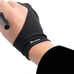HUION Cura CR-01 Artist Glove for Drawing Tablet (Black , Free Size)-15