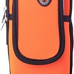 VIZCO Mens Cross Body Bag Sports Running Armband Bag Case Cover Running Armband Universal Waterproof Sport Cell Phone Holder Outdoor Sport Phone Arm Bag (Color : Orange)-image-72