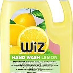 Wiz Lemon Handwash Liquid Soap Refill Can - 5L | Germ Protection | Hand Wash with Added pH-Balanced & Moisturizers for Soft & Gentle Hands | Suitable for all Skin Types-image-24