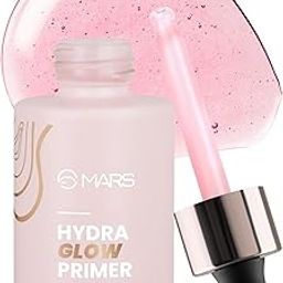 MARS Hydra Glow Primer for Face Makeup (30ml) | Nourishes Skin with Hyaluronic Acid, Argan oil, Aloe vera Extract & Chamomile Water | Subtle Radiance | Dewy Base & Moisturization-3