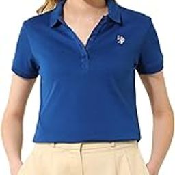 Women's Solid Regular Fit Polo Shirt-image-30