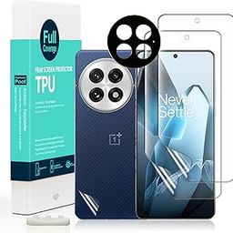 Ibywind 2 Piece TPU Screen Protector for OnePlus 13 5G 6.82 Inches, Flexible Flexible Film, with 1 Piece Camera Protection, 1 Piece Back Film, Easy to Install-picture-30