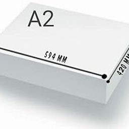 inr | Ivory A2 Drawing Paper Natural White Cartridge Sheets | Perfect Size 420 mm x 594 mm | 180 GSM | Art, Craft, Painting and Project Works | Pack of 10 Loose Sheets |-image-30