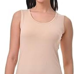 Adira | Inner Tank Top Women | Inner Tank Top | Wide Fabric Shoulder | Round Neckline | Offers Full Coverage | Pack of 1-27
