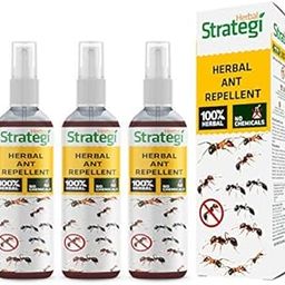 Herbal Strategi Ant Repellent Spray - 100ml (Pack of 3) | Smarter way to Shuu ants away | 100% Herbal and Chemical free | Baby and Pet safe | Certified Ayurvedic | Effective on all types of Ants-picture-17
