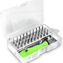 Sulfar 32 in 1 Interchangeble Multipurpose Mini Screwdriver Set Magnetic Slot Wrench Bits Repair Tools Kit Set Combination Screwdriver Set for Home Appliance,Laptop,Mobile,Computer-10