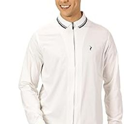 Men's | Solid | Full Sleeve | Slim Fit | 100% Cotton | Polo Collar | Zip Clouser | Casual Jacket-picture-35