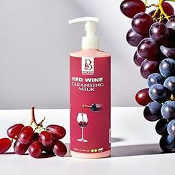 Red Wine Cleansing Milk |Unisex Deep Cleanser, Hydrates, Gentle makeup remover-image-89