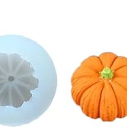 Skytail Silicone 3D Halloween Pumpkin Candle Mould for Making Handmade Candle Wax Waxmelts Halloween Party Decor Cake Decoration Chocolate Candy Soap Mold Halloween Candles Home Decoration Gifts Resin-picture-30