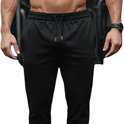 the classic togs Men Gym Wear,Men Track Pants, Black Casual Lower, Lower 12.-picture-20