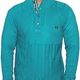 Woolen Sweater for Men Green-image-7