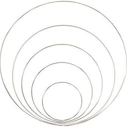 Asian Hobby Crafts Metal Craft Hoop Rings for Dream Catchers & Macrame Projects – Circle Rings for Wreaths, Wall Hangings, and DIY Decorations, Set of 5 (Size : 4, 6, 8, 10, 12 inch)-image-19