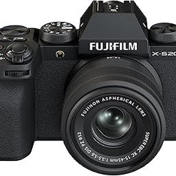 Fujifilm X-S20 Mirrorless Digital Camera XC15-45mm Lens Kit Black-75