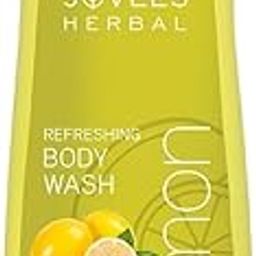 Jovees Herbal Lemon Body Wash For Softer, Smoother Skin With Lemon, Raspberry & Avocado Fruit Ext | Shower Gel for Dry, Rough & Bumpy Skin With Long Lasting Fragrance 300ml-image-1