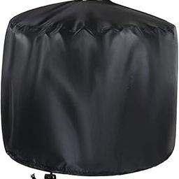 BESPORTBLE Round Fire Pit Cover Heavy Duty Protector for Outdoor Bbq Fits Fire Pits Durable Oxford Material Wind-resistant with Drawstring for-image-6