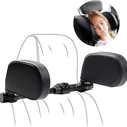 HOLD UP Car Headrest Pillow, Road Pal Headrest, Adjustable Car Seat Head Neck Support, U Shaped Car Sleeping Pillow for Kids & Adults (Black)-26