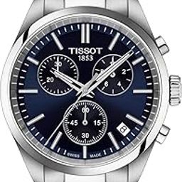 PR 100 Chronograph Quartz Blue Dial Men's Watch T1504171104100-25