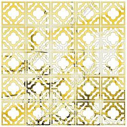 Bikri Kendra - 25 Border Golden Decorative Mirror Stickers for Wall, Wall Mirror Stickers, 3D Acrylic Stickers Wall Stickers for Hall Room, Bed Room, Kitchen Living Room Kids Room.-0