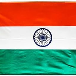 PRIYAKANT SAFAWALA Satin Fabric Indian National Tricolour Flag Double Stitched Tiranga Jhanda (Outdoor/Indoor) All Weather Durable Fabric Flag [Pack Of 5] [Size 24×36 Inches]-picture-16