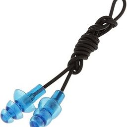 Imported 1 Pair Soft Silicone swimming Ear Protection Plugs with String Cord - Blue-picture-17