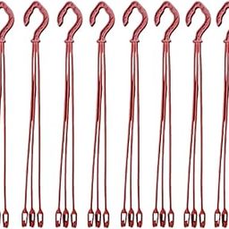 KUMUDAM Plastic Hangers for Hanging Basket/Pot | Hangers for Hanging Pots | Planter Holder | Plastic Hanging Basket Hooks |Replacement Hangers| Flower Pot Hangers for Outdoor and Indoor |(5, Beige)-picture-4
