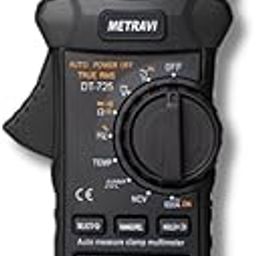 Metravi DT-725 TRMS AC/DC Digital Pocket Clamp Meter upto 600A with Auto Ranging-9