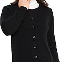 Black Round Neck Cardigan-image-15