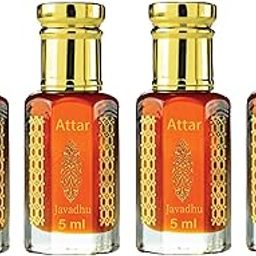 Javadhu Attar 5ml (Real Indian Javadhu Beige Attar) Long-Lasting Attar, 100% Alcohol free Attar, Best ATTAR Perfume for Unisex| Pack of 4-2