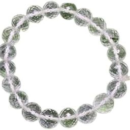 Sphatik Bracelet Original Certified For a Men Crystal Sphatik Diamond Cut Bracelet Real Spatika Rudraksha Bracelet AAA+++ Quality Stretchable Clear Quatrz Bracelet For Unisex स्फटिकब्रेसलेट-image-45