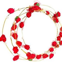 Fabric Tiara Crown Head Gear Hair Accessories for Women and Girls-48