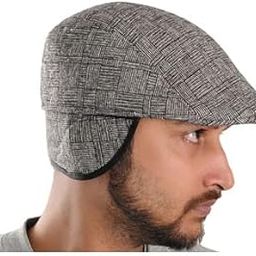 Unisex Ear Muff Golf Cap (Grey)-image-14
