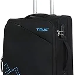 timus Flash Soft Luggage - 55cm Expandable Travel Trolley Suitcase | 46L Capacity Lightweight, Durable & Spacious for Travel, Cabin Size Luggage, Ideal for Men & Women-picture-9