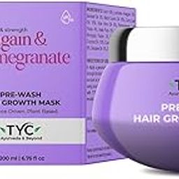 TYC - TRUST YOUR CHOICE Prewash Hair Mask with 3% Anagain and Pomegranate - Nourishing, Volumizing, and Controls Hair Fall - 200ml For Unisex (Pack of 1)-image-52
