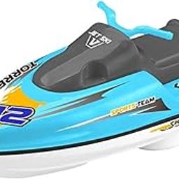 bnf® Electric Speed Boat Toy Boat Tub Toy Boat Bathtub Toy for Children Baby Kids Blue|Baby | Bathing & Grooming |Bathing Accessories|1 Boat Toy-image-58