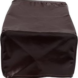 Toaster Protector, Standard Size Effective PU Leather Bread Machine Cover Anti Collision Waterproof for Kitchen Appliance(Brown)-80