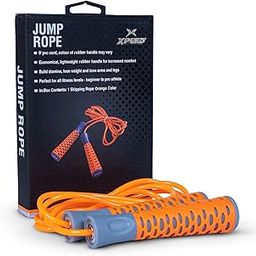 Xpeed Polyvinyl Chloride Medium Weighted Jump Rope For Men,Women&Children- Medium Heavy Skipping Rope For Men &Women Exercise Workout-Tangle Free Jumping Rope (10 Feet)-19