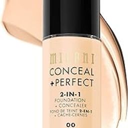 Milani Conceal Perfect 2 in 1 Foundation Concealer (Cream, Light Natural, 30ml)-picture-47